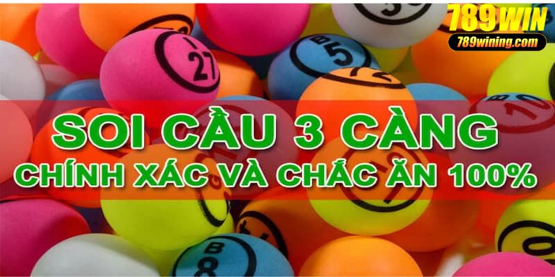 Bật mí cách soi cầu thắng đậm lô 3 càng ăn bao nhiêu